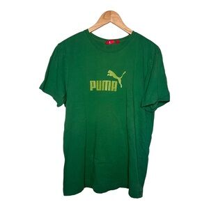 Puma Y2K Logo T-Shirt Green XL